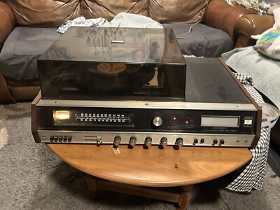 Fisher 40 All-In-One Quad Receiver/Turntable/4 Channel Cartridge Player (1972)-image