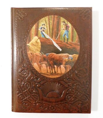 The Loggers Time Life Old West Series Vintage 1974 Hardcover-image