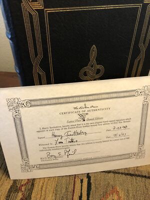 HOW FEW REMAIN by Harry Turtledove~Easton Press Signed 1st ED W/COA Like New-image