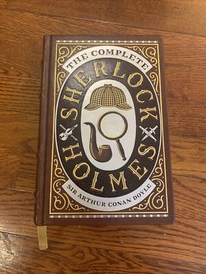 Complete Sherlock Holmes, Arthur Conan Doyle, Leather, Barnes & Noble- good-image