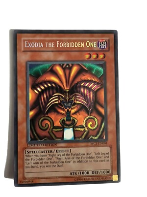 ***Yu-Gi-Oh MCI-ENOO1  Limited Edition Exodia the Forbidden One NEAR MINT-image