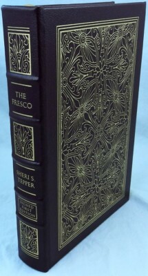 Easton Press: The Fresco SIGNED by Sheri S. Tepper Sci-Fi Leather-bound-image
