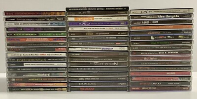 48 CD Soundtrack Lot See Desc For List- Spawn Hackers Saint Godzilla Nowhere-image