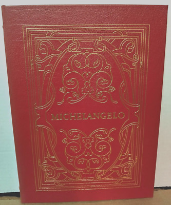 MICHELANGELO - Easton Press -Great Artist Series hardcover book-image