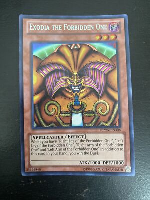 Yu gi oh! Exodia The Forbidden All 5 Pieces LCYW Near Mint-image