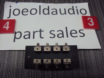 Fisher Quad Receiver 4035 Speaker Terminal. Tested. Parting Out Entire 4035.-image