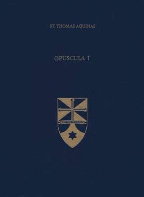 Opuscula I (Latin-English Opera Omnia) - Imitation Leather - GOOD-image