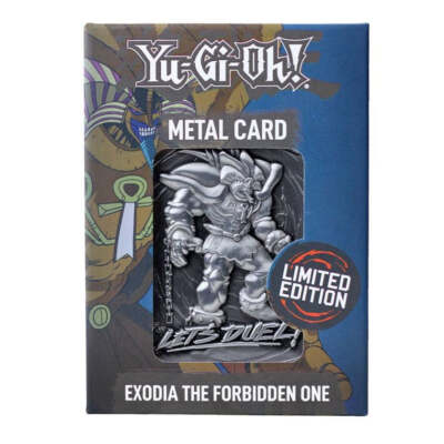 Yu-Gi-Oh! Metal Card Exodia The Forbidden One Limited Edition-image