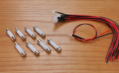 Fisher RS-1056 RS-1058 replacement front LED lamps bulbs lights kit set upgrade-image