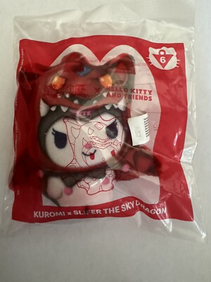 Kuromi X Slifer The Sky Dragon McDonalds Happy Meal Toy Yu-Gi-Oh! Hello Kitty #6-image