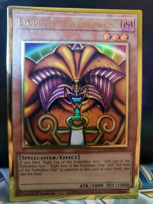 ( EXODIA THE FORBIDDEN ONE ) - Premium Gold - MGED-EN005 - 1st - NM - Yu-Gi-Oh-image