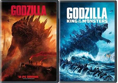 Godzilla 1 One & Godzilla 2 Two King of The Monsters Double Feature 2 DVD Set-image