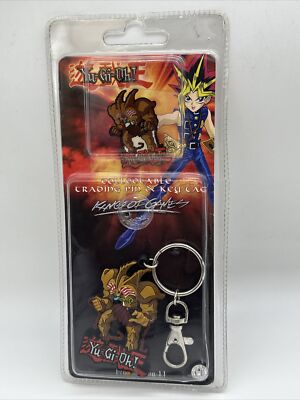 2002 Yu-Gi-Oh Exodia The Forbidden One Collectible Trading Pin Key Tag Keychain-image