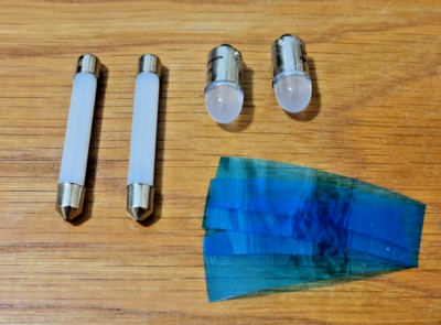 Fisher 500s receiver dial replacement LED bulbs lights lamps kit set-image