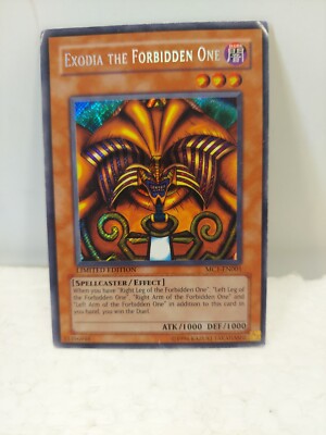 Yugioh: Exodia The Forbidden One -Limited Edition  33396948-image