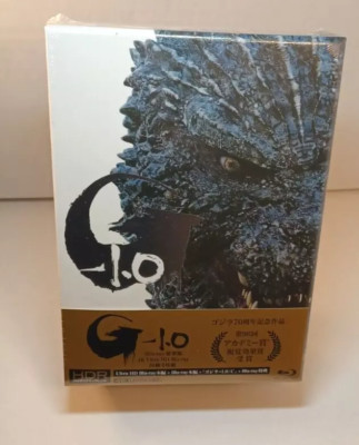 Godzilla Minus One Deluxe Edition 4K+3 Blu-ray+2 Booklet+Case (ENG) NEW-image