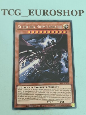 SLIFER THE SKY DRAGON▪︎YUGIOH▪︎TN19▪︎GERMAN▪︎SECRET RARE▪︎LIMITED ED▪︎NM #3038-image