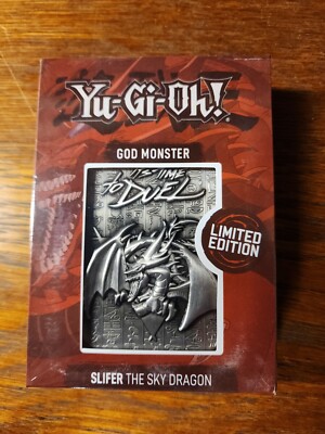 Fanattik - Yugioh - Limited Metal Card - Slifer the Sky Dragon-image