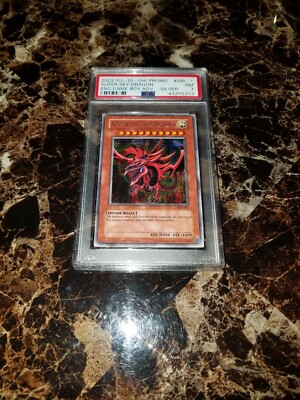 Yugioh Slifer the Sky Dragon Nintendo Gameboy Advance Promo Secret GBI-001! RARE-image