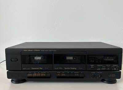 Fisher CR-W9015 Synchronized Dubbing Double Stereo Deck Cassette Player-image