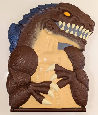 Vintage 1998 Toho Godzilla Toy Action Figure Carrying Case-image