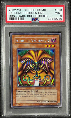 YuGiOh Exodia The Forbidden One DDS-003 PSA 9 Mint-image