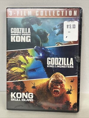 Godzilla vs Kong, Godzilla King of the Monsters, Kong Skull Island, 3 Film C.-image