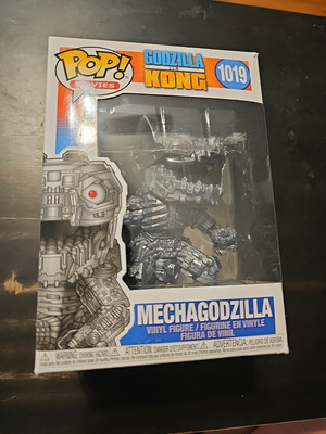 Funko Pop! Movies Mechagodzilla # 1019 Godzilla vs. Kong w/Protector NIB Vaulted-image