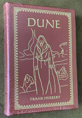 Dune by Frank Herbert  Easton Press Leather Bound Book Sci-Fi - New Mint Sealed-image