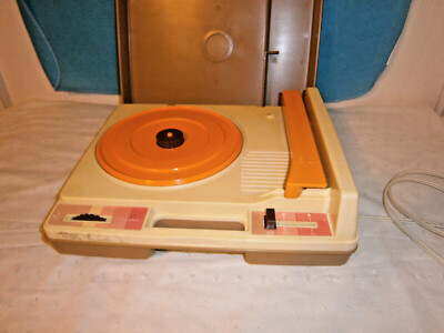 Vintage Fisher Price 1978 Record Player-image