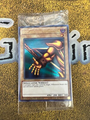 Yugioh SEALED Right Arm of the Forbidden One LART-EN006 Ultra Rare Limited!!-image