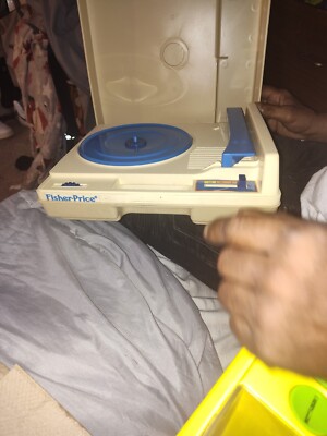 Fisher-Price 1971 Vintage Record Player Child Toy -image