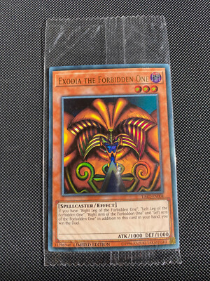 Exodia the Forbidden One - LART-EN004 - Ultra Rare (Sealed) NM Yugioh-image