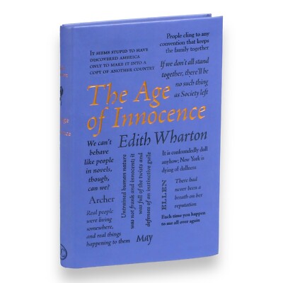 The Age of Innocence by Edith Wharton Collectible luxe Flexi Bound Faux Leather-image