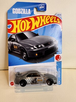 2024 HOT WHEELS * P CASE * NISSAN SKYLINE GT-R BCNR33 HW IMPORTS GODZILLA -image