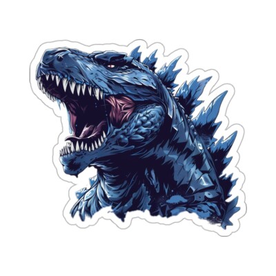 Godzilla Roaring King of the monsters legendary Kiss-Cut Sticker vinyl decal-image