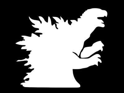 GODZILLA Kaiju Vinyl Decal Car Wall Window Sticker CHOOSE SIZE COLOR-image