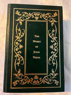 The Works of Jules Verne Borders Classics Leather-bound 20,000 Leagues, etc.-image