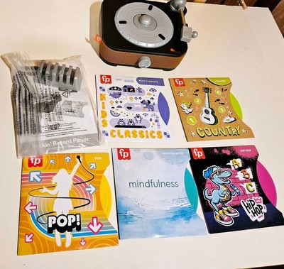 Fisher-Price Musical Toy, Rockin Record Player For Preschool Pretend Play For 3+-image