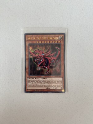 Yugioh Slifer The Sky Dragon LDK2-ENS01 Ultra Rare Limited Ed NM-image