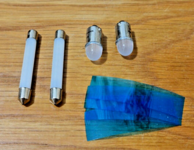 Fisher 800B tube receiver replacement LED bulbs lights lamps kit set-image