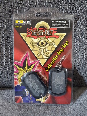 Vintage Yu-Gi-Oh! Exodia the Forbidden One Collectible Dog Tag-Year 2002-image