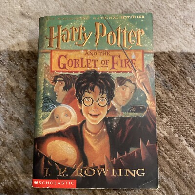 HARRY POTTER and the Goblet of Fire - by J.K. Rowling Paperback Book-image