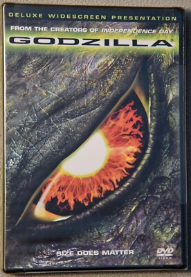 NEW- Godzilla DVD Matthew Broderick, Jean Reno, Maria Pitillo & Hank Azaria-image