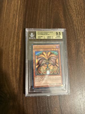 Yugioh BGS 9.5 Gem Mint Exodia The Forbidden One YGLD-ENA17 1st Edition-image