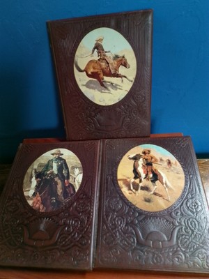 Old West Series Time Life Books LOT of 3 The Gunfighters , Cowboys, Scouts-image