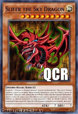 YUGIOH RA04-EN117 Slifer the Sky Dragon Quarter Century Secret Rare 1st Edition -image