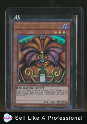 EXODIA THE FORBIDDEN ONE YU-GI-OH LOB-EN124 ENGLISH-image