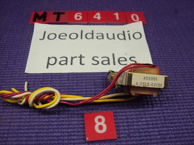 Fisher MT-6410 Turntable Transformer. Tested. Parting out Fisher MT-6410-image