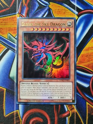 Yugioh: Slifer the Sky Dragon LDK2-ENS01 Ultra Rare Limited Edition Near Mint-image